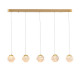 Подвесной светильник Delight Collection MD25030003-5B gold/clear