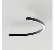 Подвесной светильник Arlight SP-LINE-HANG-ARC-C3535-D800-28W Warm3000 (BLACK, 230V) (Металл) 034016(2)