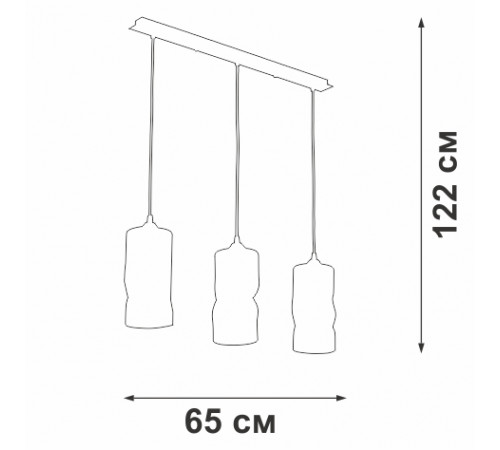 Подвесной светильник Vitaluce V4853-1/3S Подвесной светильник Vitaluce V4853-1/3S