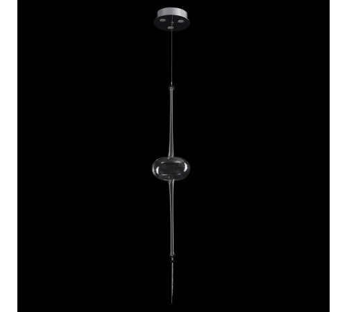 Подвесной светильник Crystal Lux GLASS SP3W LED CHROME Подвесной светильник Crystal Lux GLASS SP3W LED CHROME