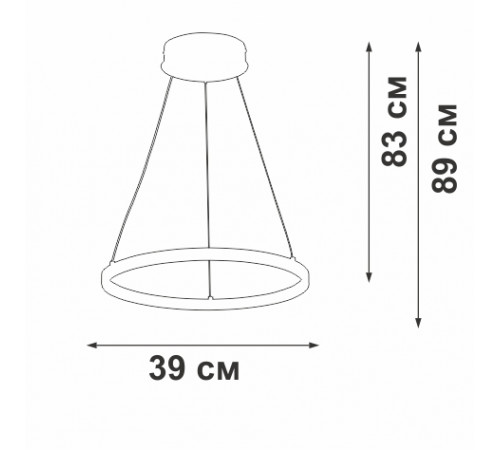 Подвесной светильник Vitaluce V2515DT-8/1S Подвесной светильник Vitaluce V2515DT-8/1S