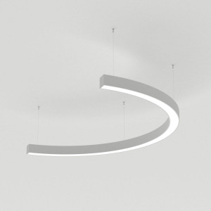 Подвесной светильник Arlight SP-LINE-HANG-ARC-C3535-D800-28W Warm3000 (WHITE, 230V) (Металл) 034017(2)