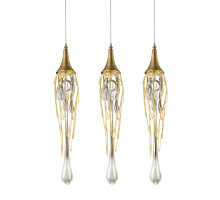 Подвесной светильник Delight Collection Goddess Tears P68009L-3 gold