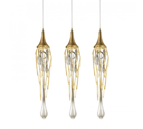 Подвесной светильник Delight Collection Goddess Tears P68009L-3 gold