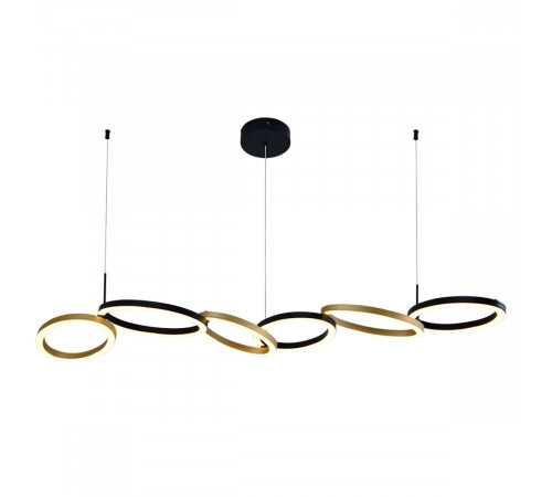Подвесной светильник Indigo Anello 14034/C/6P Black