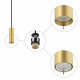 Подвесной светильник Nowodvorski Fourty S Brass/Black 10766