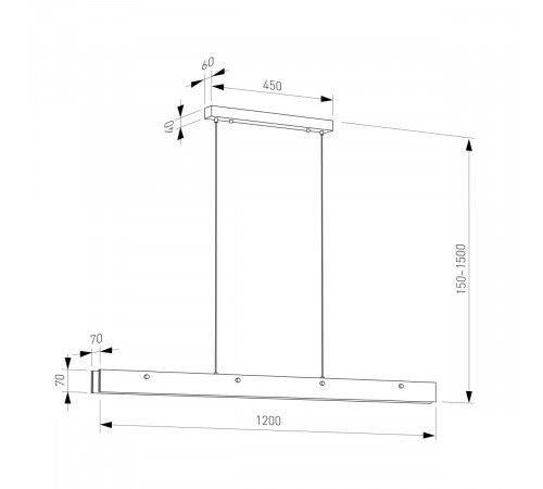 Подвесной светильник Eurosvet Alabaster 604053 LED латунь/ алебастр a072022