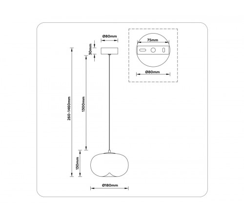 Подвесной светильник Ambrella Light High Light Modern LH11081