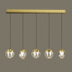 Подвесной светильник Delight Collection MD24001033-5B gold/clear