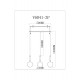 Подвесной светильник Moderli Scrumbel V11566-3P