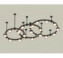 Комплект подвесного светильника Ambrella Light Techno Ring XR92222100 (A9222, A9227, C9233, C9242, C9238, C9232, N8126, N8124)