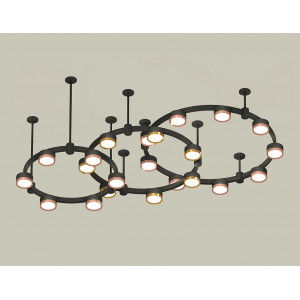Комплект подвесного светильника Ambrella Light Techno Ring XR92222100 (A9222, A9227, C9233, C9242, C9238, C9232, N8126, N8124)