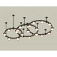 Комплект подвесного светильника Ambrella Light Techno Ring XR92222100 (A9222, A9227, C9233, C9242, C9238, C9232, N8126, N8124)