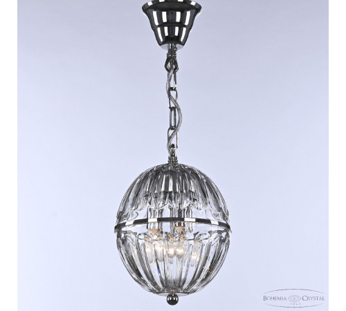 Подвесной светильник Bohemia Ivele Crystal 5479/18 Ni Clear/M-1H Подвесной светильник Bohemia Ivele Crystal 5479/18 Ni Clear/M-1H