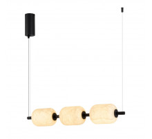 Подвесной светильник Arlight SP-CARAMELA-HANG-L720-12W Warm2700 (BK, 360 deg, 230V) (IP20, Натуральный шелк) 056885
