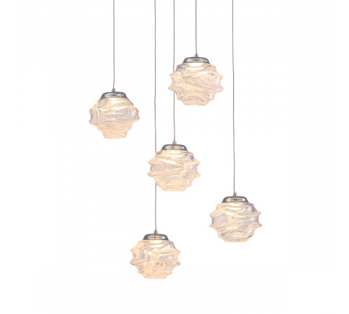 Подвесной светильник Delight Collection MD25030003 MD25030003-5A chrome/clear Подвесной светильник Delight Collection MD25030003 MD25030003-5A chrome/clear