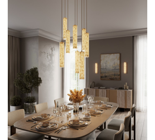 Подвесной светильник Odeon Light Ecodesign Seashell 7199/8L
