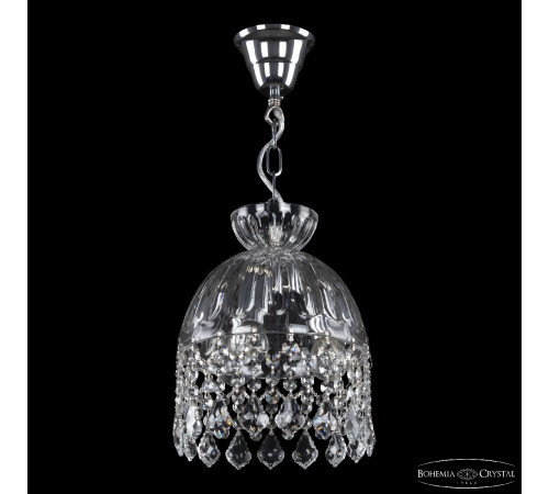 Подвесной светильник Bohemia Ivele Crystal 5478/22 Ni Clear/M-1H Leafs Подвесной светильник Bohemia Ivele Crystal 5478/22 Ni Clear/M-1H Leafs