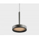 Подвесной светильник (без основания) Italline IT02-025 dark silver 3000K