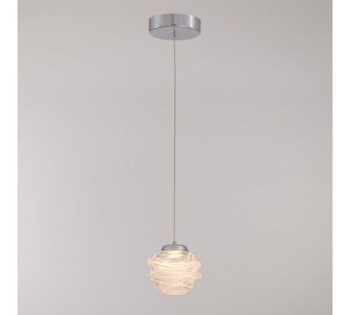 Подвесной светильник Delight Collection MD25030003-1A chrome/clear Подвесной светильник Delight Collection MD25030003-1A chrome/clear