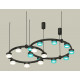 Комплект подвесного светильника Ambrella Light Techno Ring XR92091300 (A9209x2, C9242, C9238, N8488, N8480)