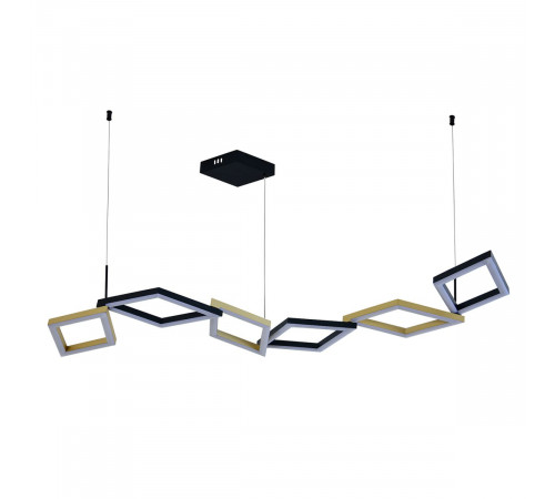 Подвесной светильник Indigo Anello 14034/B/6P Black V000214L