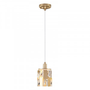 Подвесной светильник Eurosvet Scoppio 50101/1 перламутровое золото