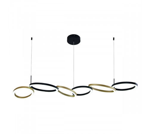 Подвесной светильник Indigo Anello 14034/C/6P Black