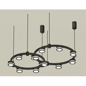 Комплект подвесного светильника Ambrella Light Techno Ring XR92091003 (A9209x2, C9238, C9232, N8415)