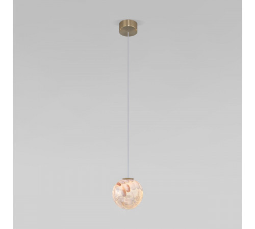 Подвесной светильник с плафоном ручной работы Bogate's Crystall 1_101 a072033