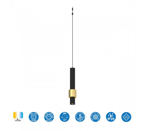 Подвесной модульный светильник без основания Mantra Clifton 9342