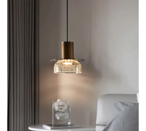 Подвесной светильник Delight Collection MT9171-1HA аntique brass