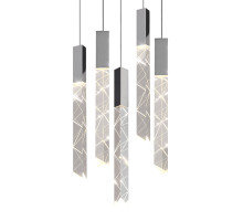 Подвесной светильник Delight Collection Trinity OM8201013-5 chrome
