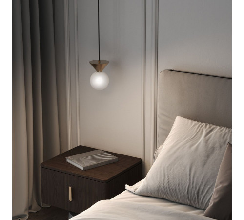 Подвесной светильник Eurosvet Melon 302004 латунь a071469