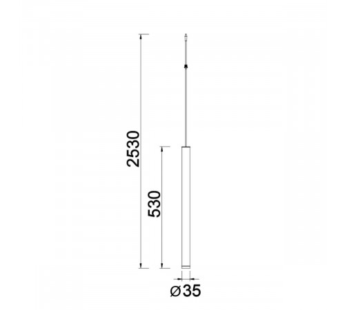 Подвесной модульный светильник без основания Mantra Cala 9334