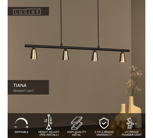 Подвесной светильник Lucide Tiana 65401/04/05
