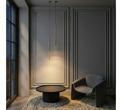 Подвесной светильник Elektrostandard Flinn 50263 LED 4W 4000К латунь 4690389219726 a072222