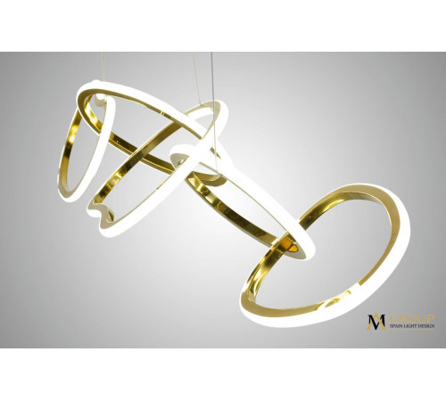 Подвесной светильник AM Group AM448 L1200 GOLD