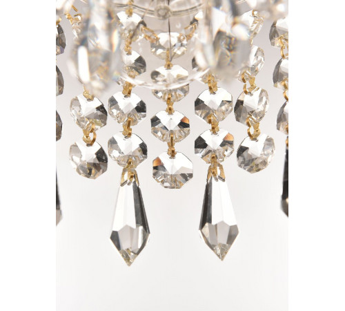 Подвесной светильник Bohemia Ivele Crystal 14781P/22 G Drops Подвесной светильник Bohemia Ivele Crystal 14781P/22 G Drops