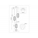Подвесной светильник Ambrella Light High Light Ceramo Modern LH53102
