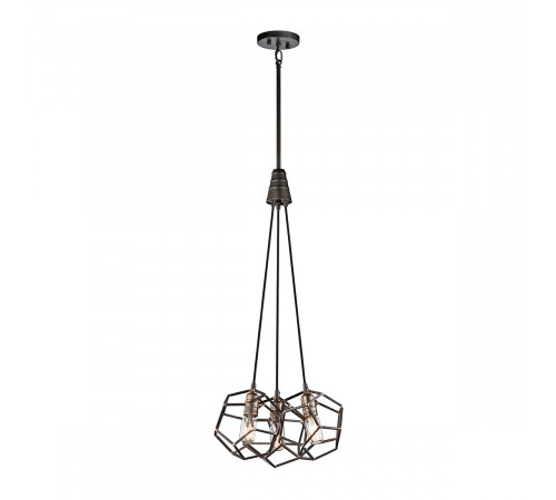 Подвесной светильник Kichler Rocklyn KL-ROCKLYN3-RS Подвесной светильник Kichler Rocklyn KL-ROCKLYN3-RS
