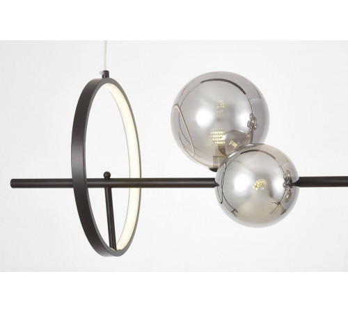 Подвесной светильник Lumina Deco LDP 7033-10 BK+GY Подвесной светильник Lumina Deco LDP 7033-10 BK+GY