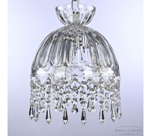 Подвесной светильник Bohemia Ivele Crystal 5478/22 Ni Clear/M-1H Drops Подвесной светильник Bohemia Ivele Crystal 5478/22 Ni Clear/M-1H Drops