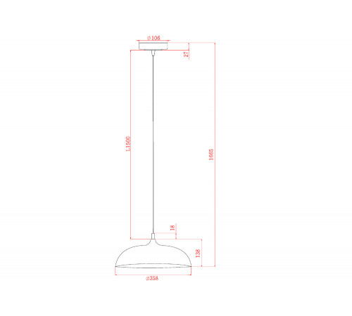 Подвесной светильник Arte Lamp Carmel A7104SP-1BK