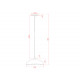 Подвесной светильник Arte Lamp Carmel A7104SP-1BK