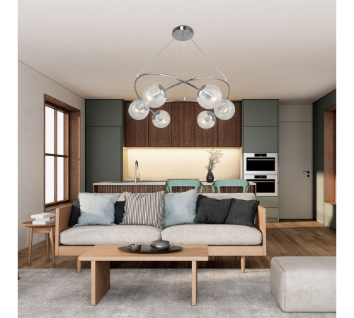 Подвесной светильник Escada Molecule 1110/6PL