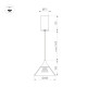 Подвесной светильник Arlight SP-OMBRELLO-HANG-R200-7W Warm3000 (BK, 30 deg, 230V) (IP20 Металл) 059590