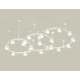Комплект подвесного светильника Ambrella Light Techno Ring XR92212250 (A9221, A9226, C9241, C9232, C9236, C9231, N8433)