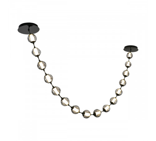 Подвесной светильник Delight Collection OD2437A-16 pearl black/smoke Подвесной светильник Delight Collection OD2437A-16 pearl black/smoke