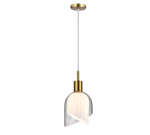 Подвесной светильник Indigo Rintocco 11074/1P Brass V000614